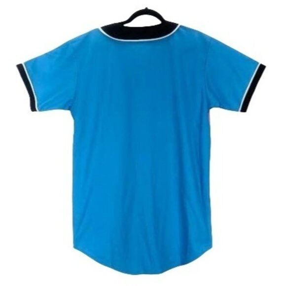 Baseball Jersey Short Sleeve Unisex Top Hip Hop Bel Air 90s By Hop Fashion XXL - Picture 2 of 4